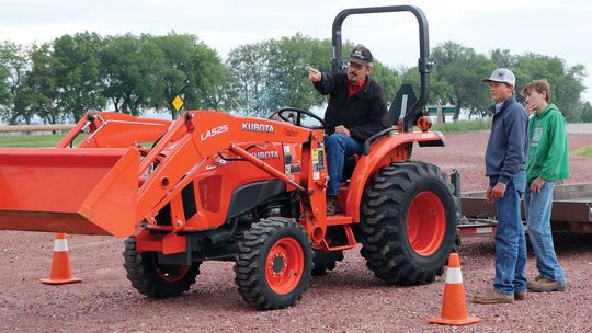 Annual tractor/equipment safety training scheduled in June