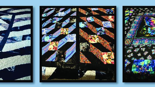Cowboy on a Fence Quilt Show by Doug Michael
