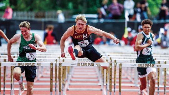 Leyton’s Alec Watchorn claims two silver medals at state track and field meet