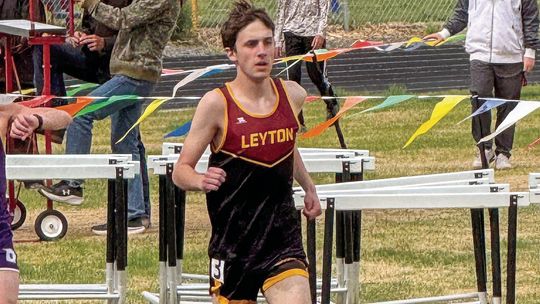 Leyton track athletes compete at George Calvert Invite