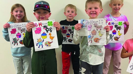 Morrill County 4-H Month Contest winners