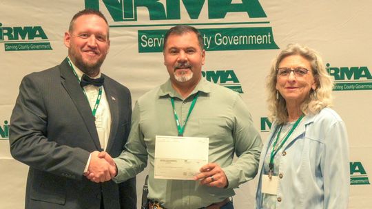 Morrill County receives dividend check