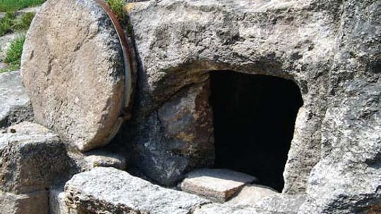 The tomb is empty because He lives