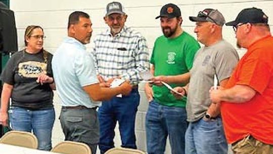 There was a good crowd at the community