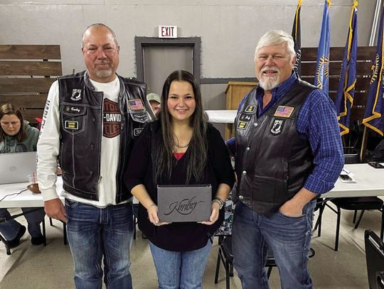 American Legion Riders had for our first gun raffle