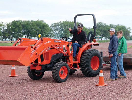 Annual tractor/equipment safety training scheduled in June