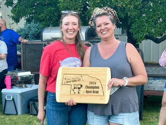 Barbie Q Crew wins Platte Valley Beef Cookoff during Camp Clarke Days