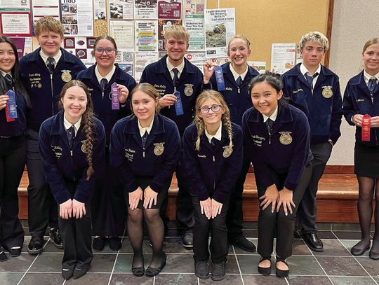 BHS FFA compete at Leadership Development Event Districts
