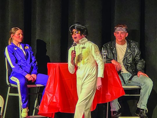 Bridgeport High School’s spring play “Murder at the Malt Shop” serves up 1950s nostalgia and hilarious whodunit twists