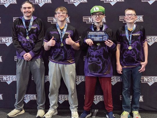 Bridgeport Mario Cart team Division 3 State Champions