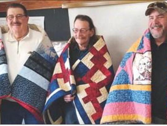 Broadwater men honored with Quilt of Valor