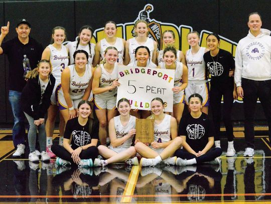 Bulldog girls enjoy SPVA 5-peat