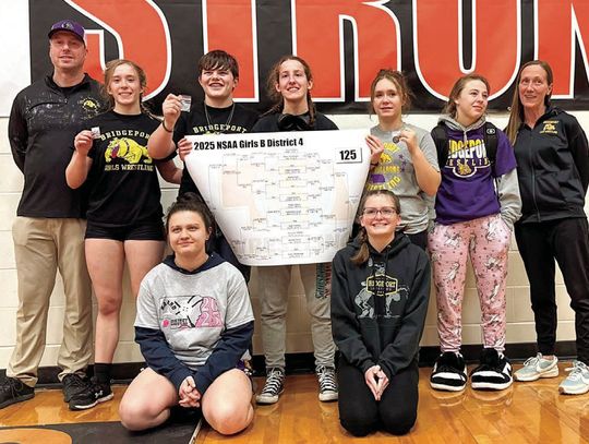 Bulldog wrestlers excel at district , conference tournaments