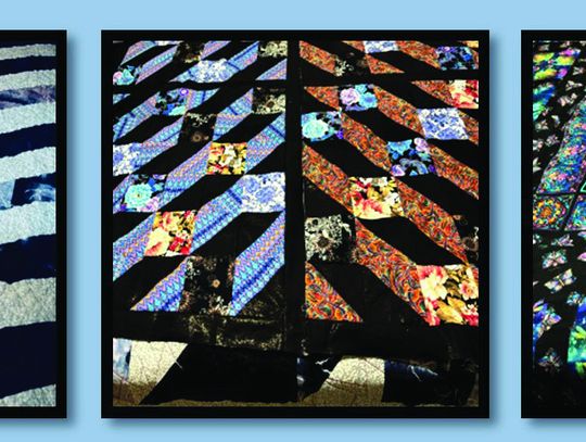 Cowboy on a Fence Quilt Show by Doug Michael