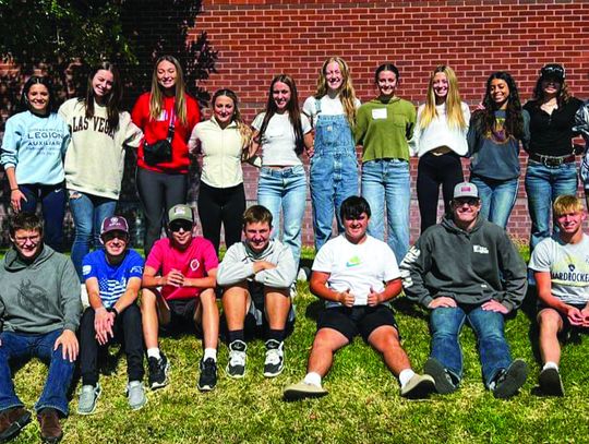 Leyton had 20 students attend the scholastic contest at Chadron State College October 9