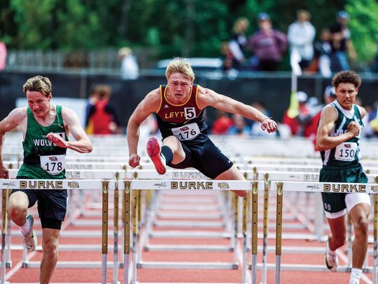 Leyton’s Alec Watchorn claims two silver medals at state track and field meet