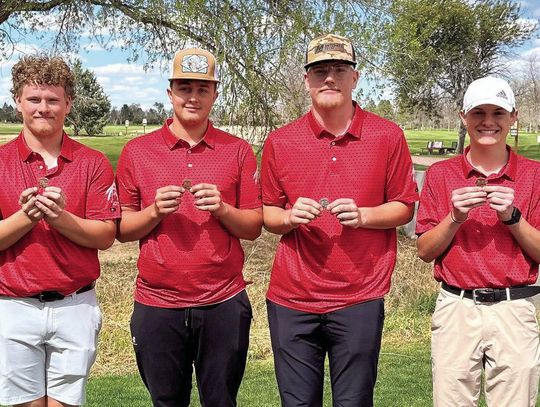Leyton’s golf team took the champion spot at the Minuteman Activities Conference tournament