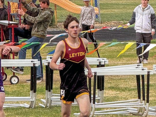 Leyton track athletes compete at George Calvert Invite