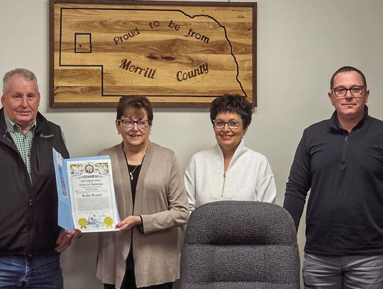 Morrill County Commissioners Jeff Metz