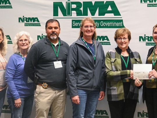 Morrill County receives dividend check