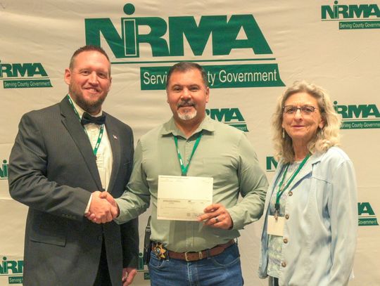 Morrill County receives dividend check