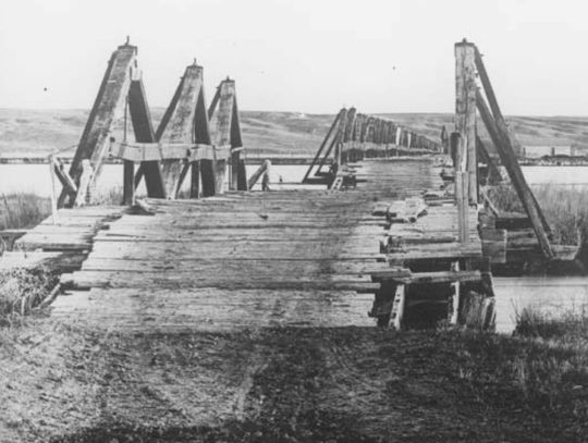 Museum celebrates 150th opening of the Camp Clarke Bridge