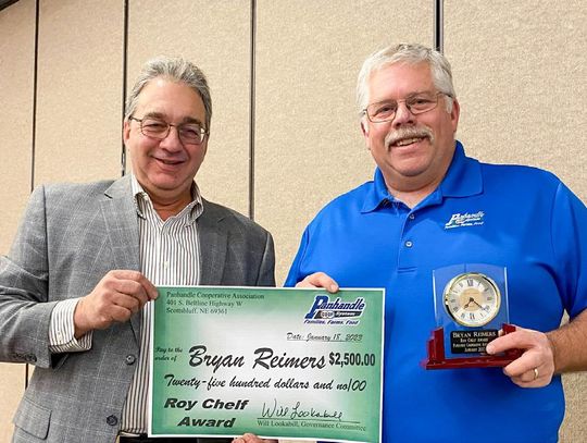 Panhandle Coop Association announces recipient of the Roy Chelf Employee of the Year Award at annual meeting