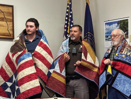 Quilts of Valor awarded