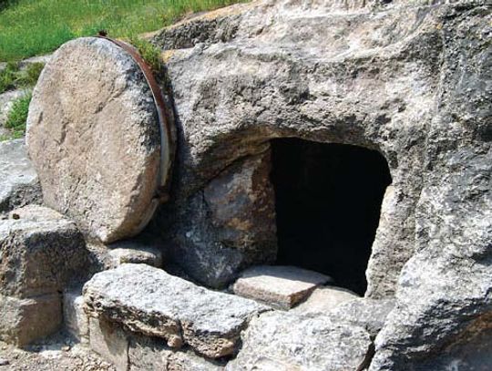 The tomb is empty because He lives