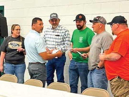 There was a good crowd at the community