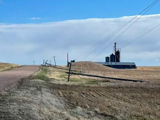 Wheat Belt Public Power District commences power pole cleanup following April 6th storm