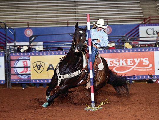 Young rodeo star from Bayard makes her mark at state finals and nationals