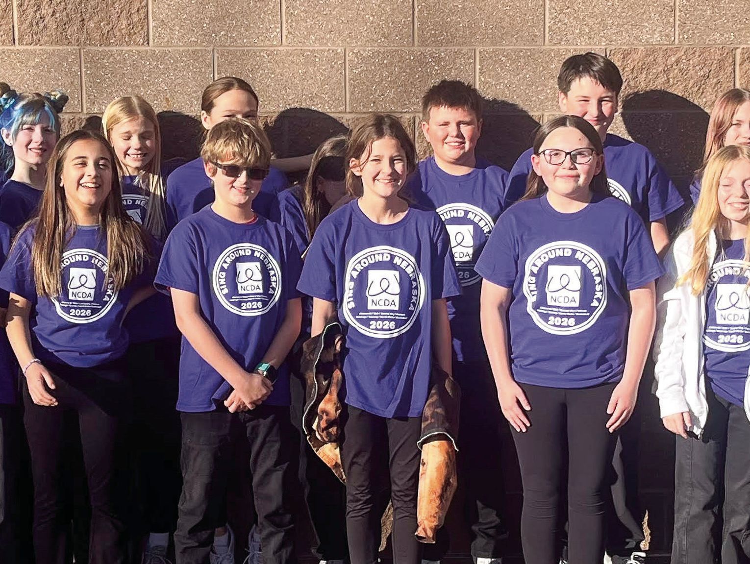 Bridgeport Elementary students par ticipate in “Sing Around Nebraska”