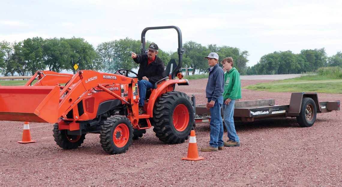 Annual tractor/equipment safety training scheduled in June