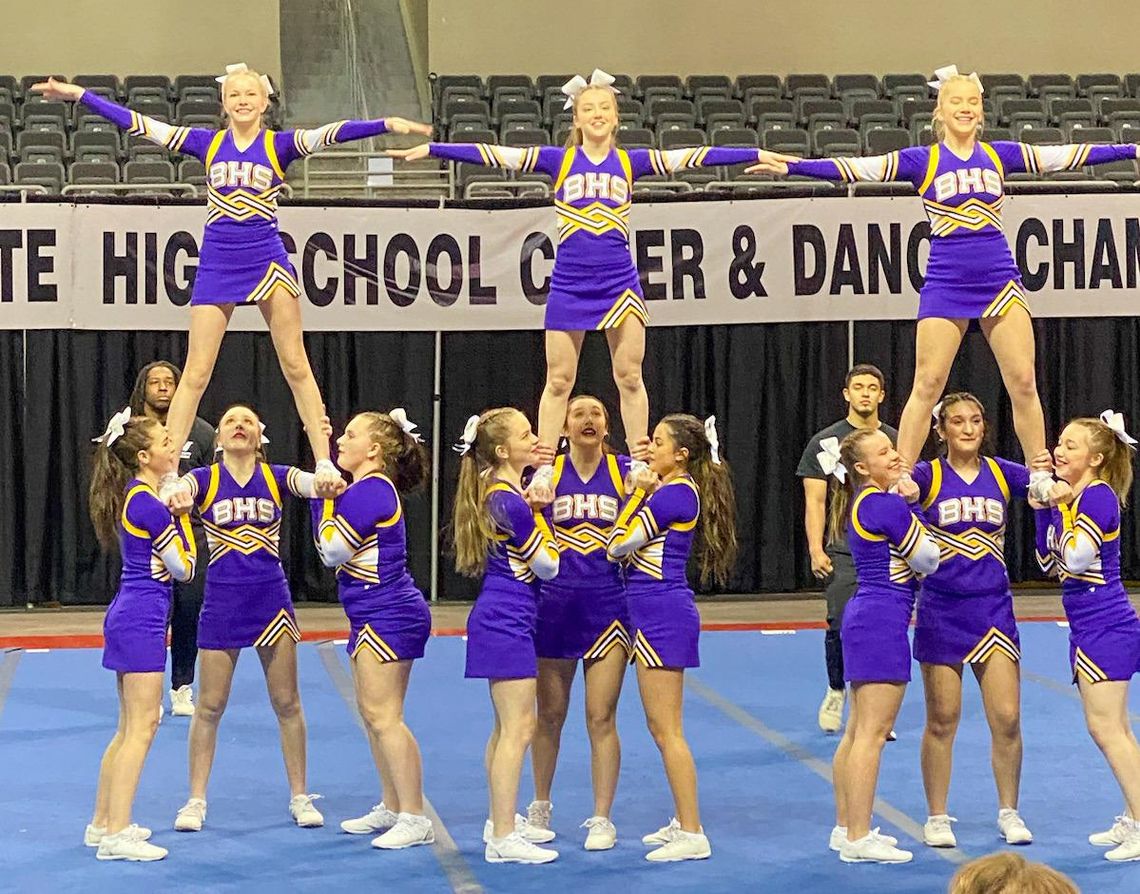 Bridgeport Cheer Team competes at state level