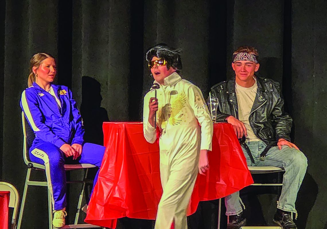 Bridgeport High School’s spring play “Murder at the Malt Shop” serves up 1950s nostalgia and hilarious whodunit twists