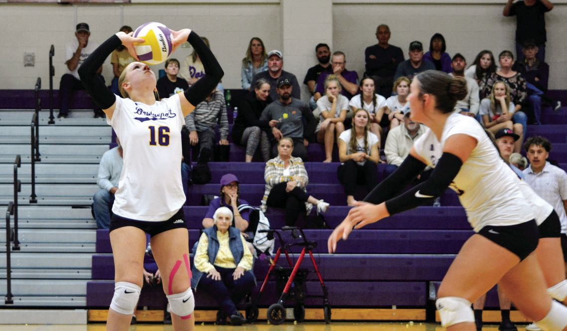 Bridgeport volleyball team sweeps Mitchell for 11th win