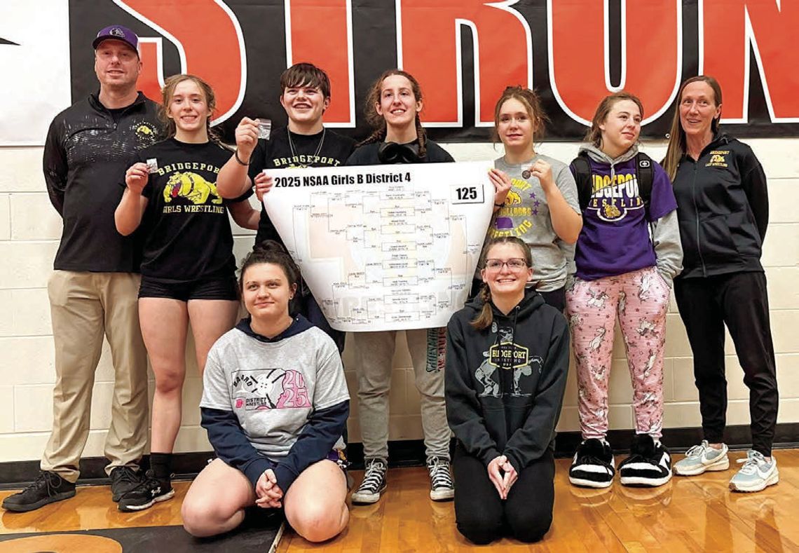 Bulldog wrestlers excel at district , conference tournaments