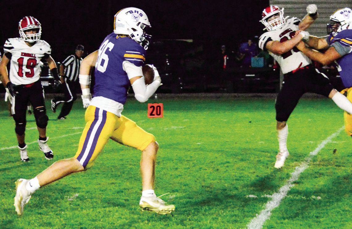 Bulldogs roll past Kimball to earn Homecoming win