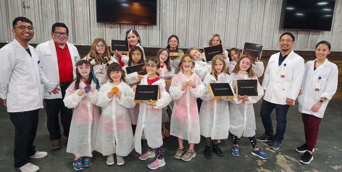 Girl Scouts are scientists for the day