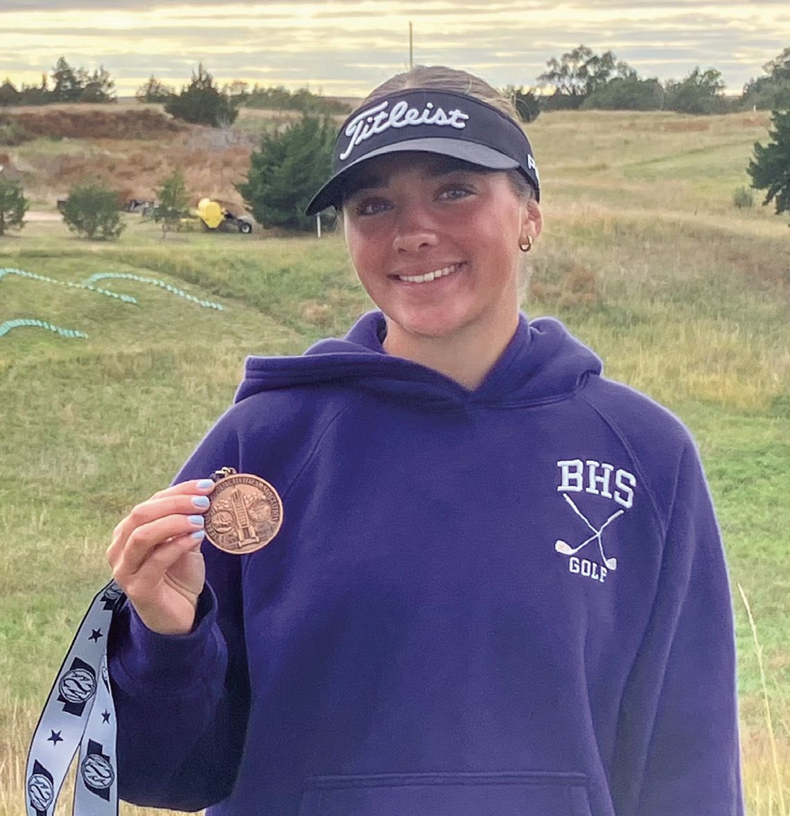 Harless caps dominating season with third-place medal at state golf tourney Harless caps dominating season with third-place medal at state golf tourney