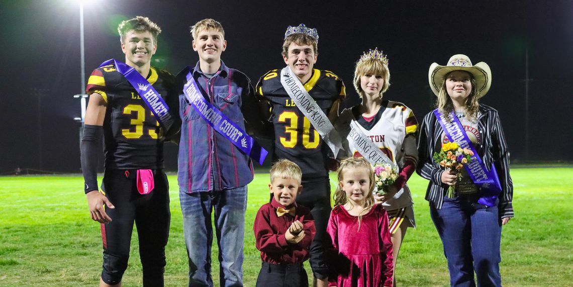 Leyton crowned their Homecoming Royalty Leyton crowned their Homecoming Royalty