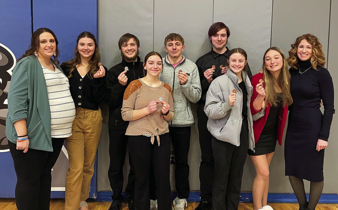 Leyton’s speech team brought home several medals from the Minuteman Activities Conference last week