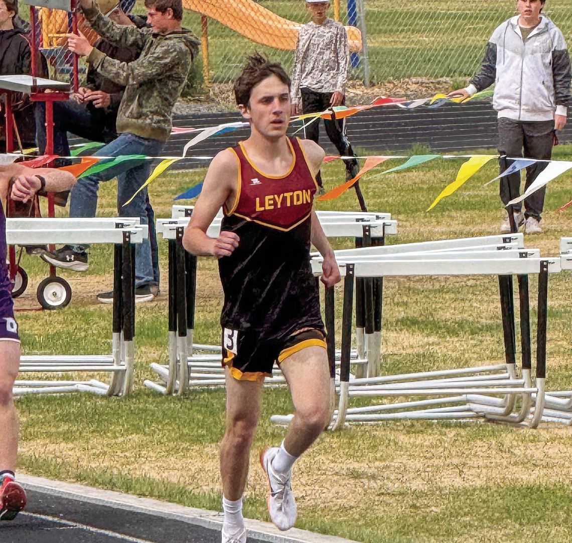 Leyton track athletes compete at George Calvert Invite