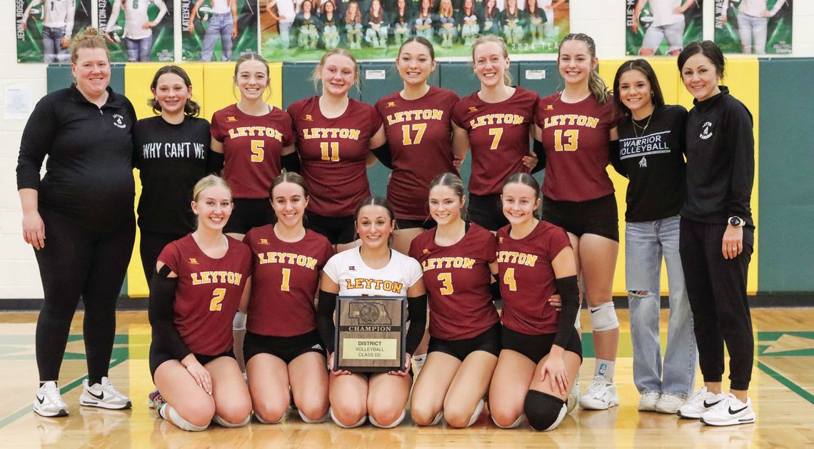 Leyton volleyball team state-bound