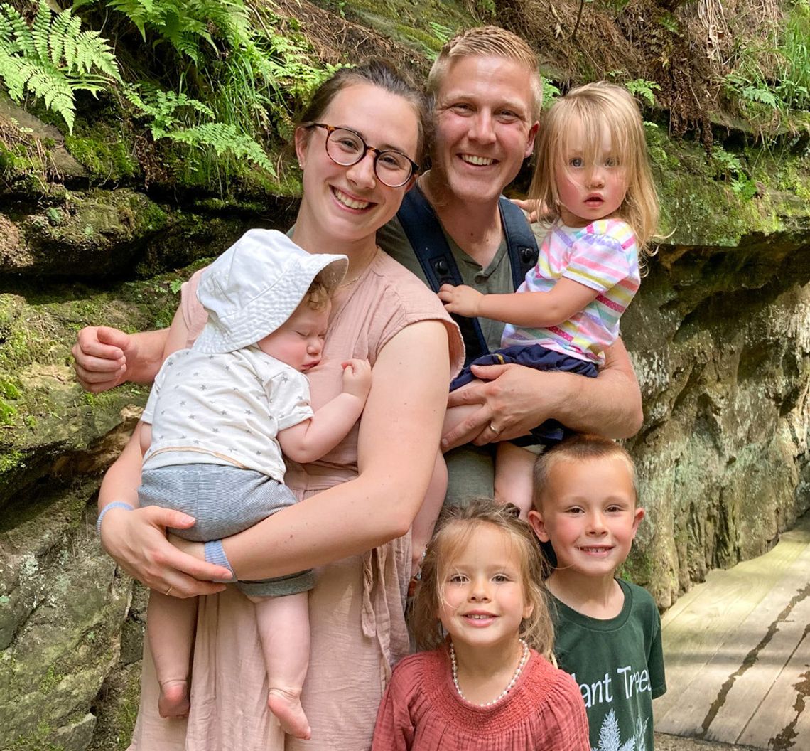 Meet Peter Preus, the new pastor at St .Paul’s Lutheran Church, and his family