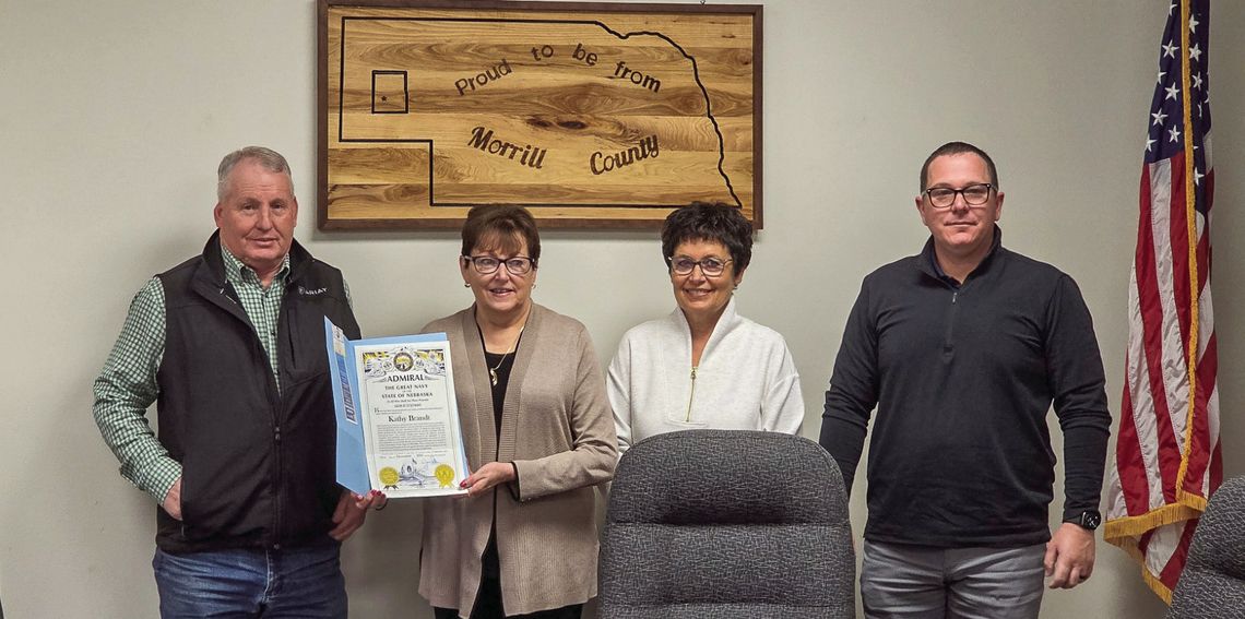 Morrill County Commissioners Jeff Metz