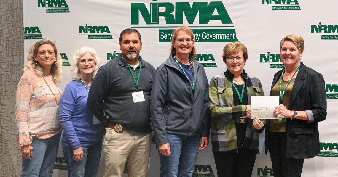 Morrill County receives dividend check