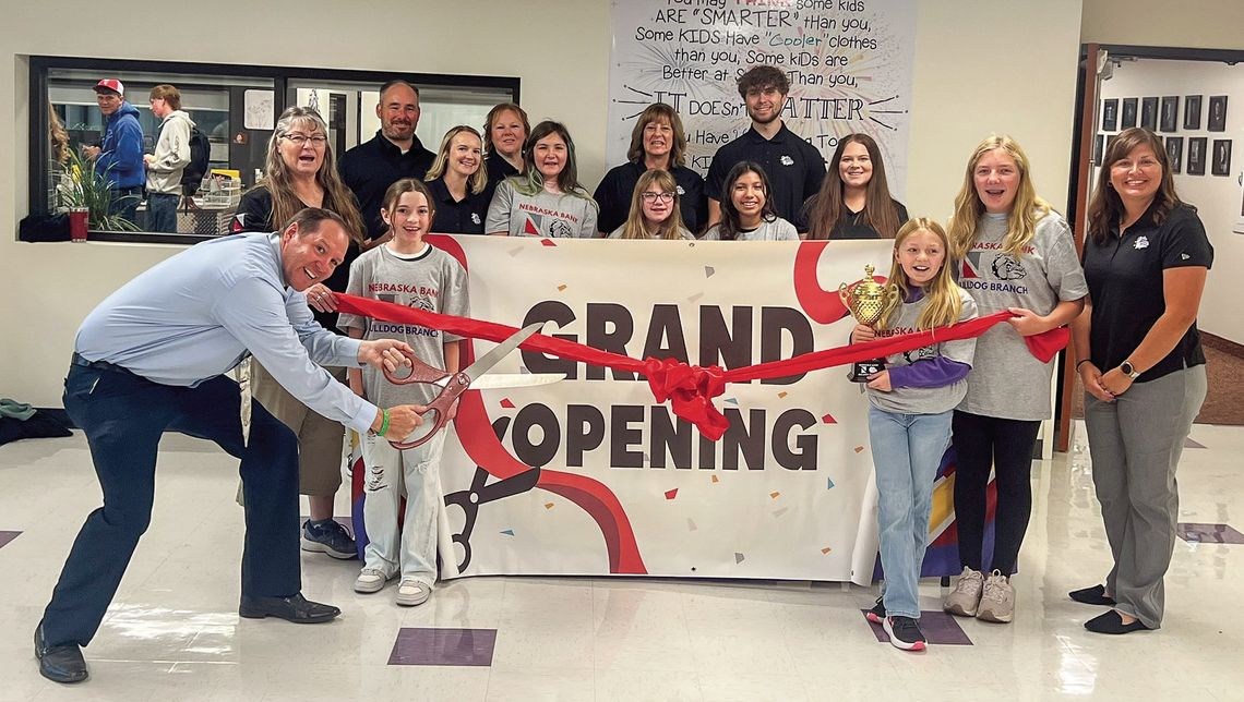 Nebraska Bank launches inschool savings program at Bridgeport Elementary School Nebraska Bank launches inschool savings program at Bridgeport Elementary School