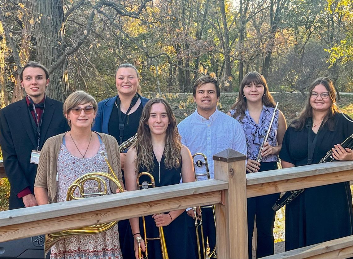 Seven area students attend Doane Fall Festival of Winds